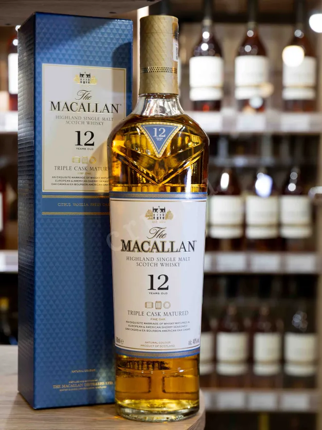 В магазине Крю Профи Macallan 12 years Triple Cask 0.7 л