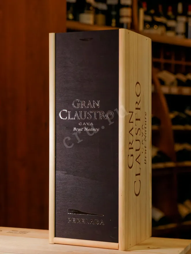 В магазине Крю Профи Gran Claustro Gran Reserva Brut Nature wooden box 2019 0.75 л