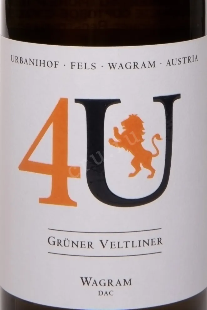 Этикетка 4U Gruner Veltliner 2023 0.75 л