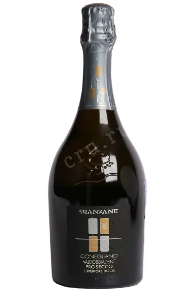 Игристое вино Le Manzane Prosecco Superiore Conegliano Valdobbiadene 2024 0.75 л
