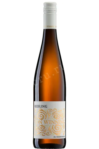 Вино Von Winning Riessling In Deidesheim Pfalz Qualitatswein 2023 0.75 л