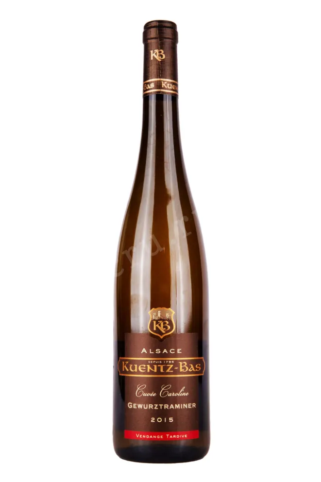 Вино Kuentz-Bas Cuvee Caroline Gewurztraminer Vendange Tardive 2015 0.75 л