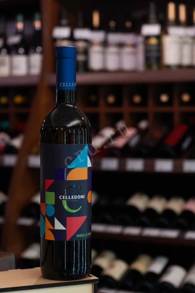В магазине Крю Профи Celledoni Ribolla Gialla DOC 2023 0.75 л
