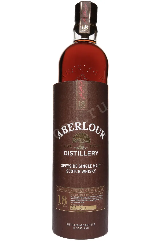 В тубе Aberlour 18 years old in tube 0.7 л