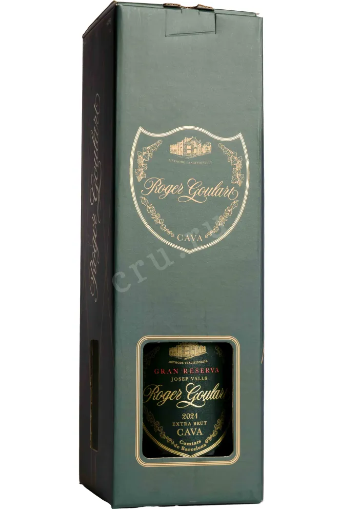 Подарочная коробка Roger Goulart Gran Reserva Josep Valls Cava in gift box 2021 0.75 л