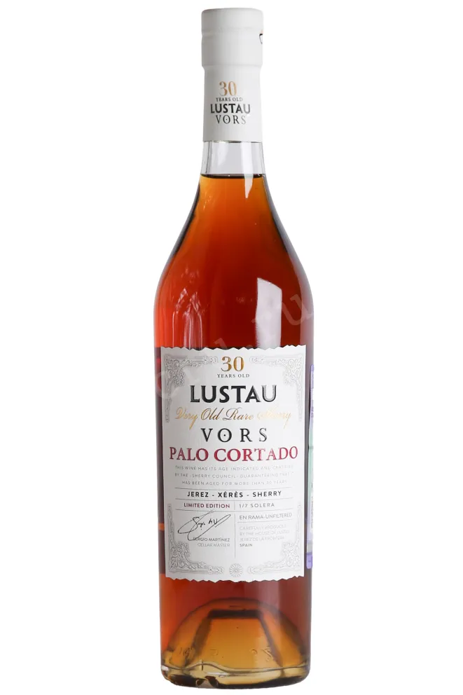 Бутылка Lustau Palo Cortado VORS 30 Years Old in tube 1996 0.5 л
