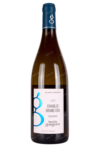 Вино Celine & Frederic Gueguen Chablis Grand Cru Bougros 2022 0.75 л