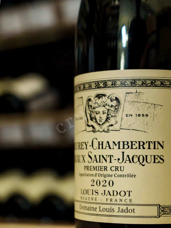 В магазине Крю Профи Louis Jadot Gevrey-Chambertin 1-er Cru Lavaux Saint-Jacques 2020 0.75 л