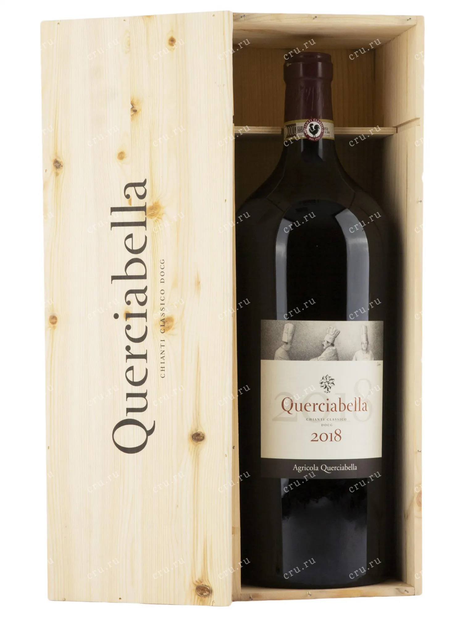 Фото — Вино Querciabella Chianti Classico 2021 6 л