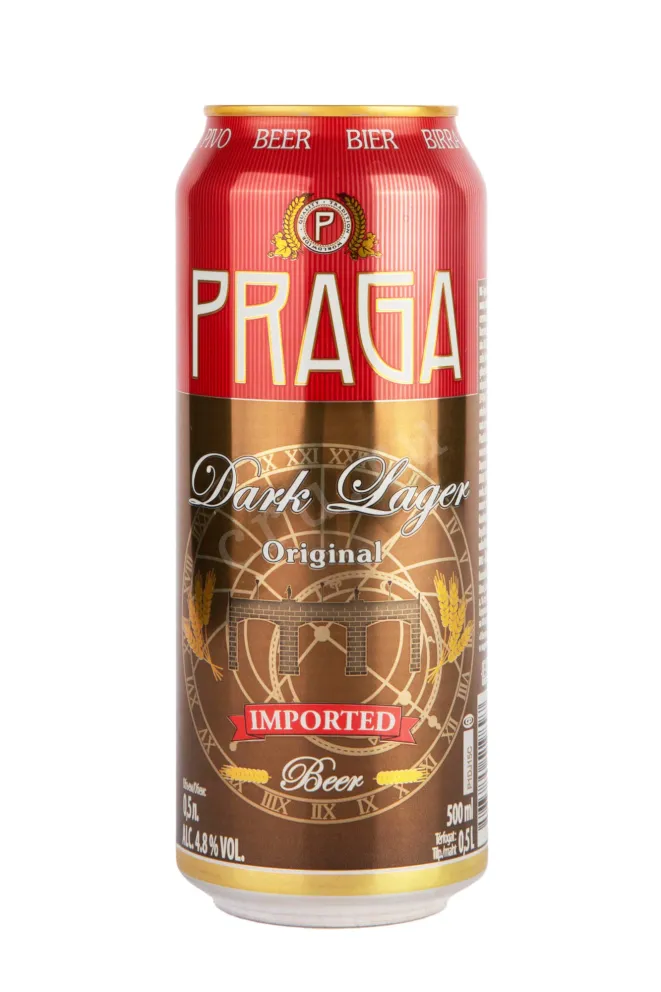 Пиво Praga Dark Lager in a can  0.5 л
