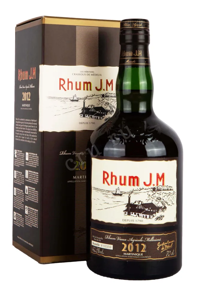 Ром J.M Millesime in gift box  0.7 л