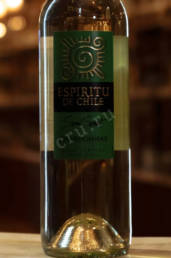 В магазине Крю Профи Espiritu de Chile Chardonnay 2024 0.75 л