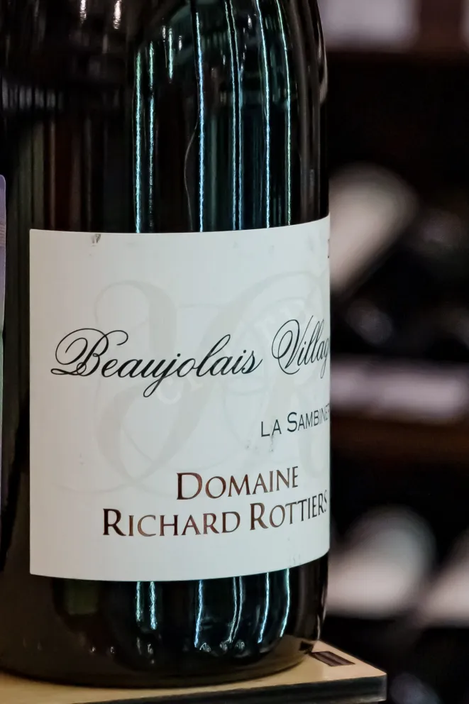 В магазине Крю Профи Domaine Richard Rottiers Beaujolais Village La Sambinerie 2022 0.75 л