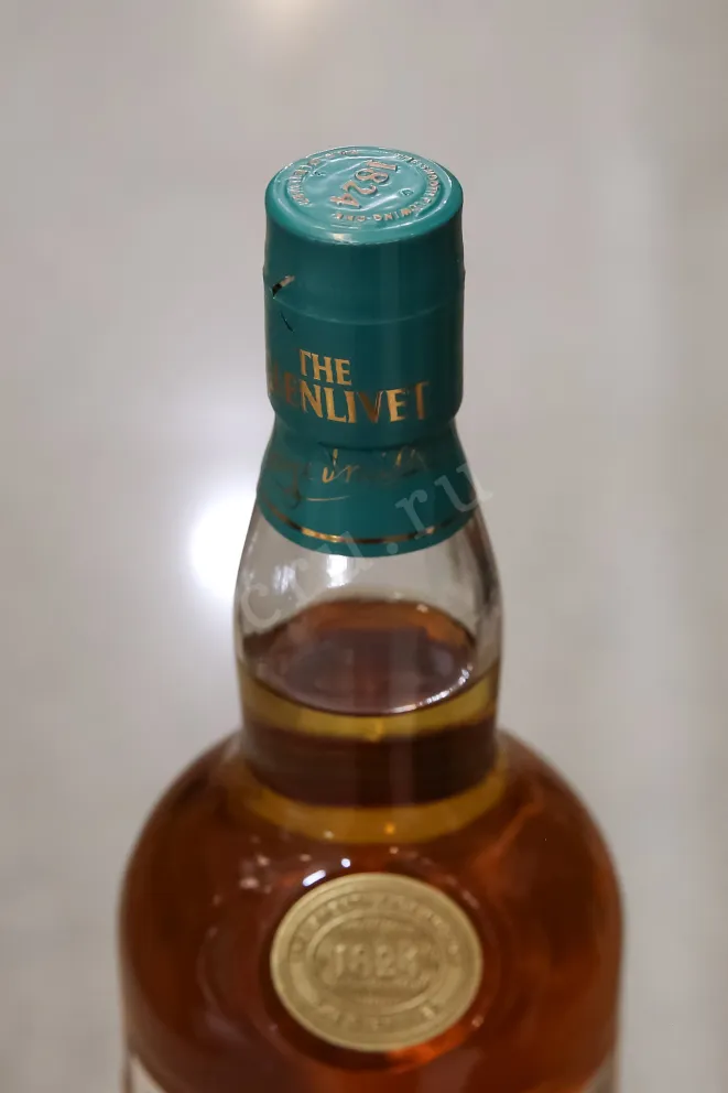 Пробка The Glenlivet 12 years in gift box 0.75 л
