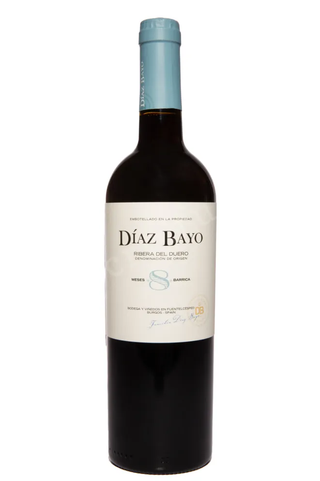 Вино Diaz Bayo 8 Meses Barrica Ribera del Duero 2022 0.75 л