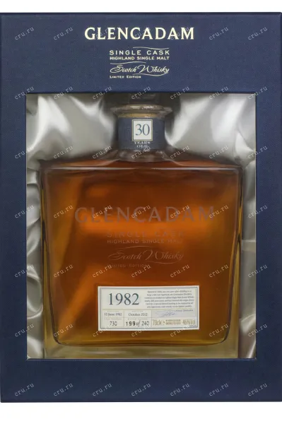 Виски Glencadam 1982 0.7 л
