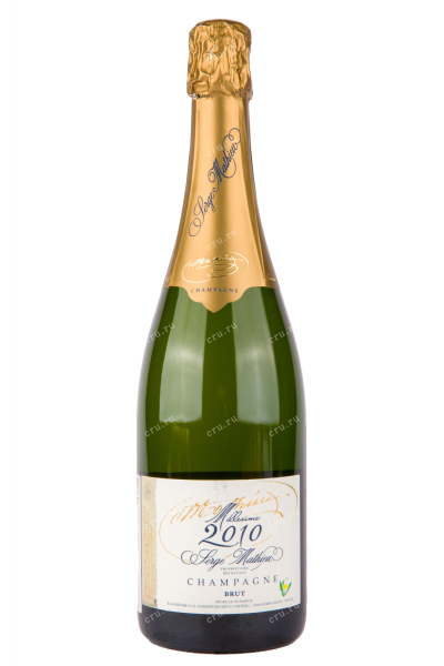 Шампанское Serge Mathieu Brut Millesime AOC 2010 0.75 л