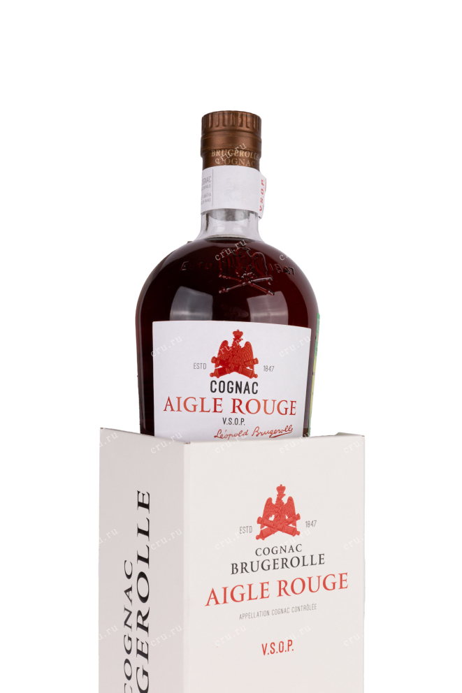 В подарочной коробке Brugerolle Aigle Rouge gift box 2018 0.7 л