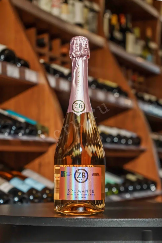 В магазине Крю Профи ZB wine Spumante Brut Rose 2023 0.75 л