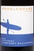 Этикетка Paddleboard Cellars Cabernet Sauvignon 2021 0.75 л