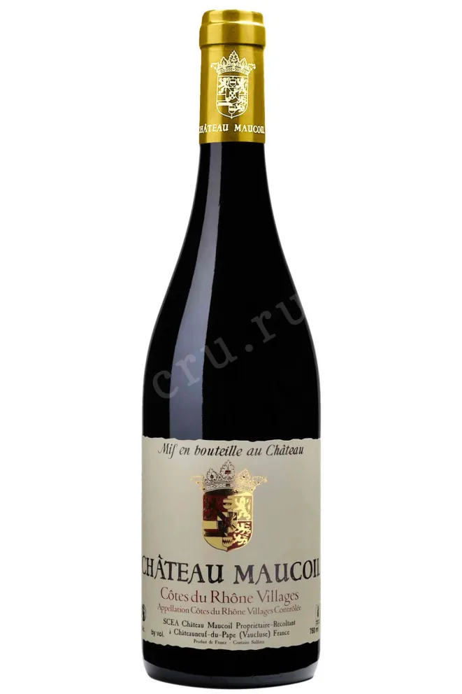 Вино Chateau Maucoil Cotes-du-Rhone-Villages Rouge 2024 0.75 л