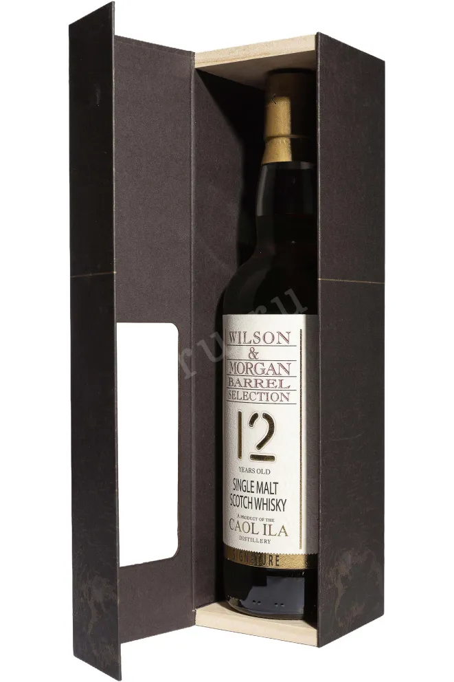 В подарочной коробке Wilson & Morgan Barrel Selection Signature Caol Ila 12 Years Old in gift box 0.7 л