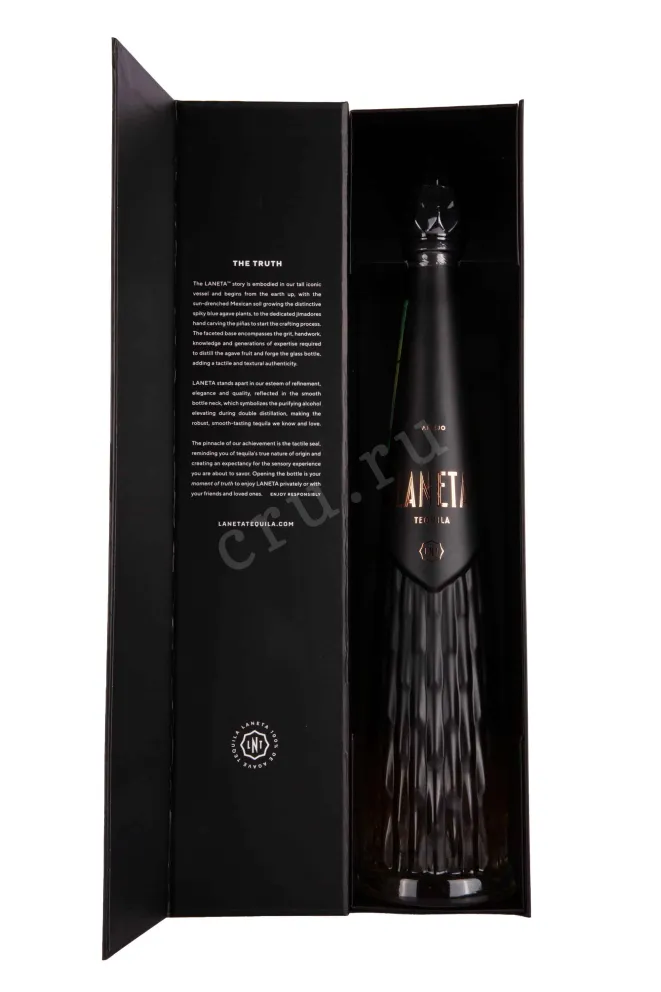 В подарочной коробке Laneta Anejo in gift box 0.75 л