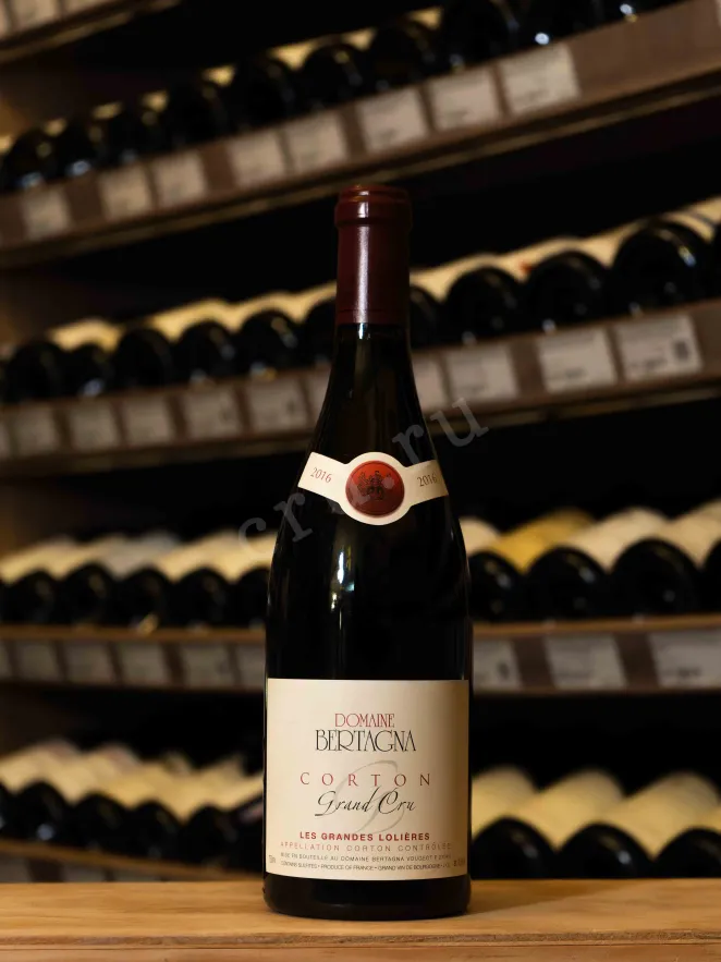 В магазине Крю Профи Corton Grand Cru Les Grandes Lolieres Domaine Bertagna 2016 0.75 л