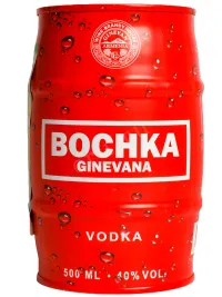 Водка Бочка Гиневана Красная  0.5 л
