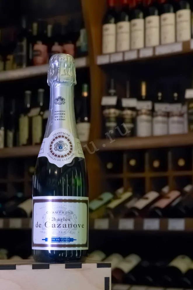 В магазине Крю Профи Charles de Cazanove Tradition Brut 2019 0.375 л