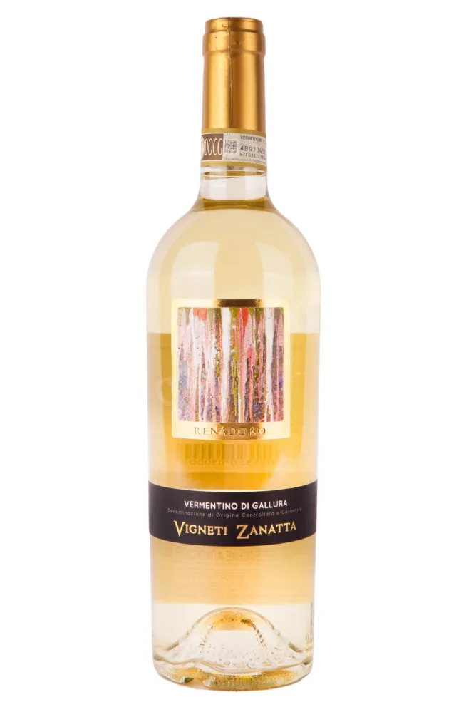 Вино Vigneti Zanatta Renadoro Vermentino di Gallura 2020 0.75 л
