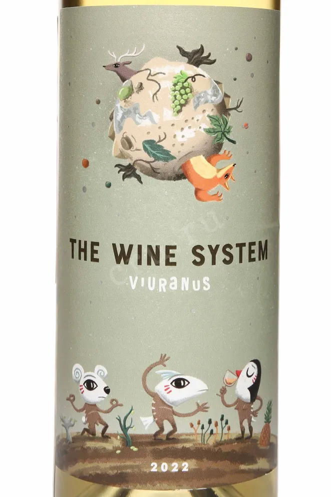 Этикетка The Wine System Viuranus Navarra DO 2022 0.75 л