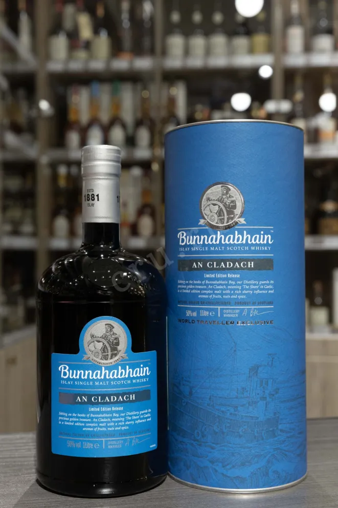 В магазине Крю Профи Bunnahabhain An Cladach in tube 1 л