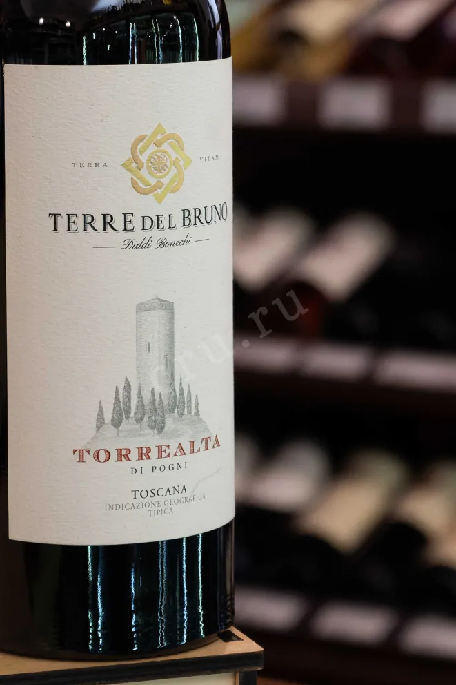 В магазине Крю Профи Terre del Bruno Torrealta Toscana wooden box 2021 0.75 л