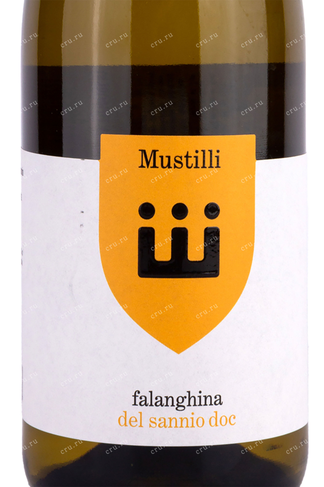 Этикетка Mustilli Falanghina del Sannio 2021 0.75 л
