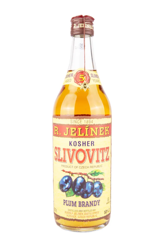 Дистиллят R. Jelinek Gold Slivovitz Kosher 5 Years in tube  0.7 л