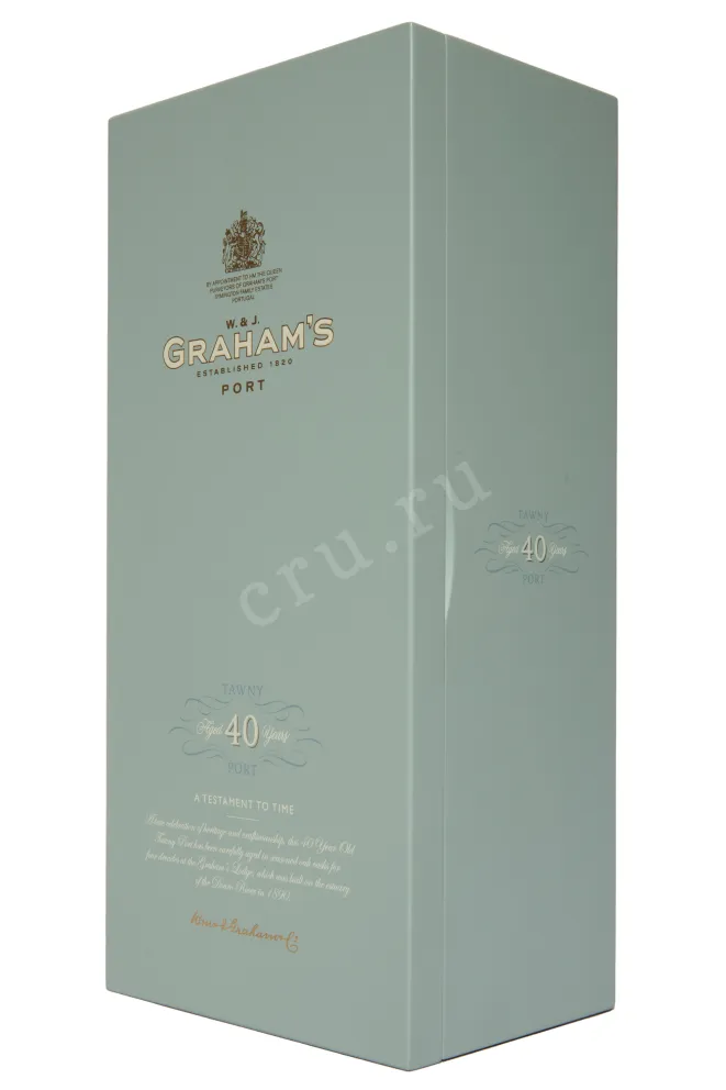 Подарочная коробка Grahams 40 years Tawny with gift box 1994 0.75 л