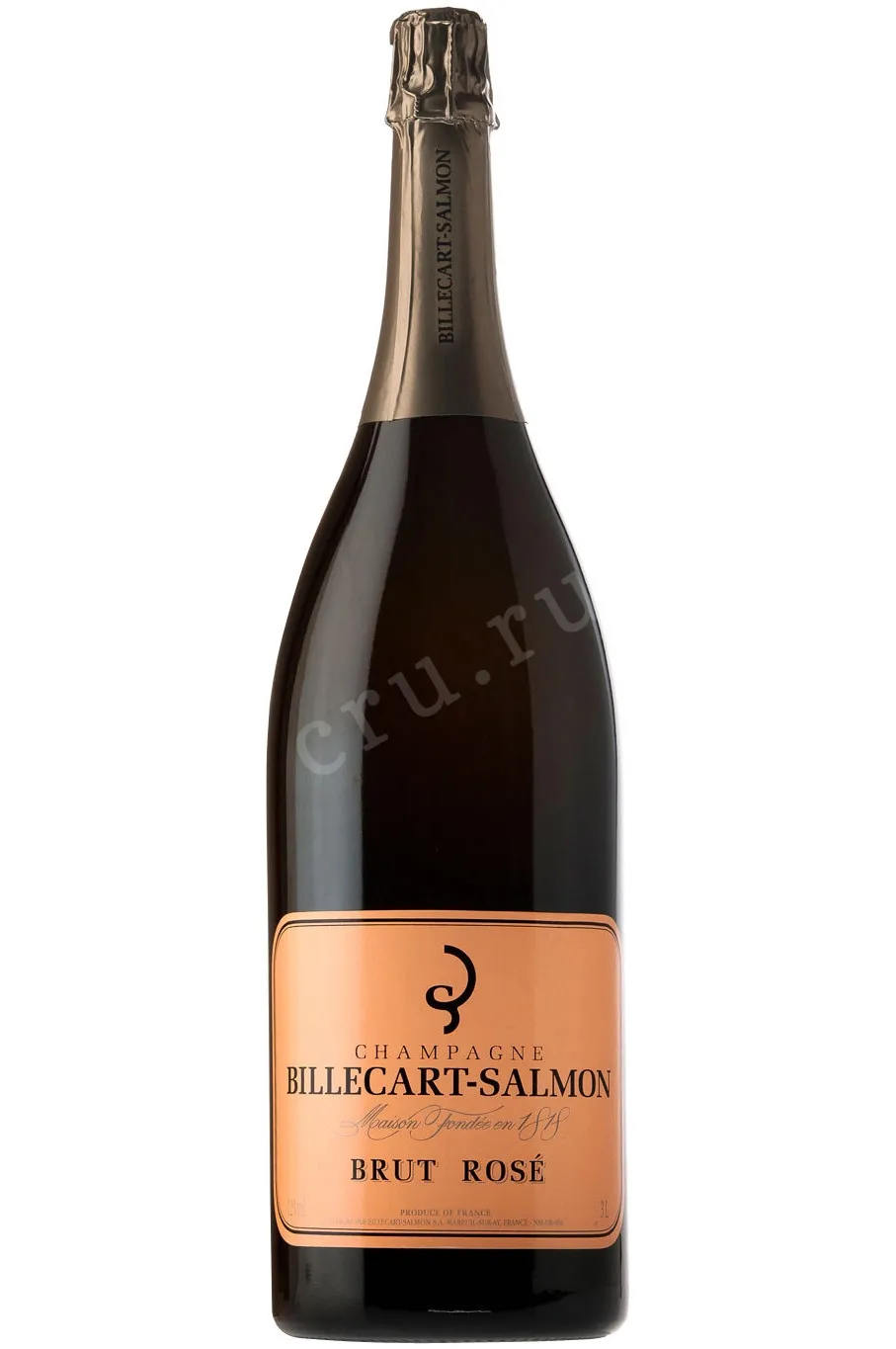 Фото — Шампанское Billecart-Salmon Brut Rose  3 л