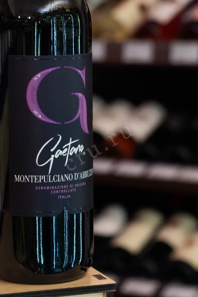 В магазине Крю Профи Gaetano Montepulciano d'Abruzzo 2024 0.75 л