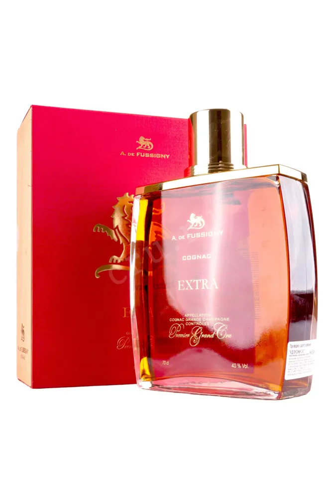 Коньяк A. de Fussigny Extra gift box  0.7 л