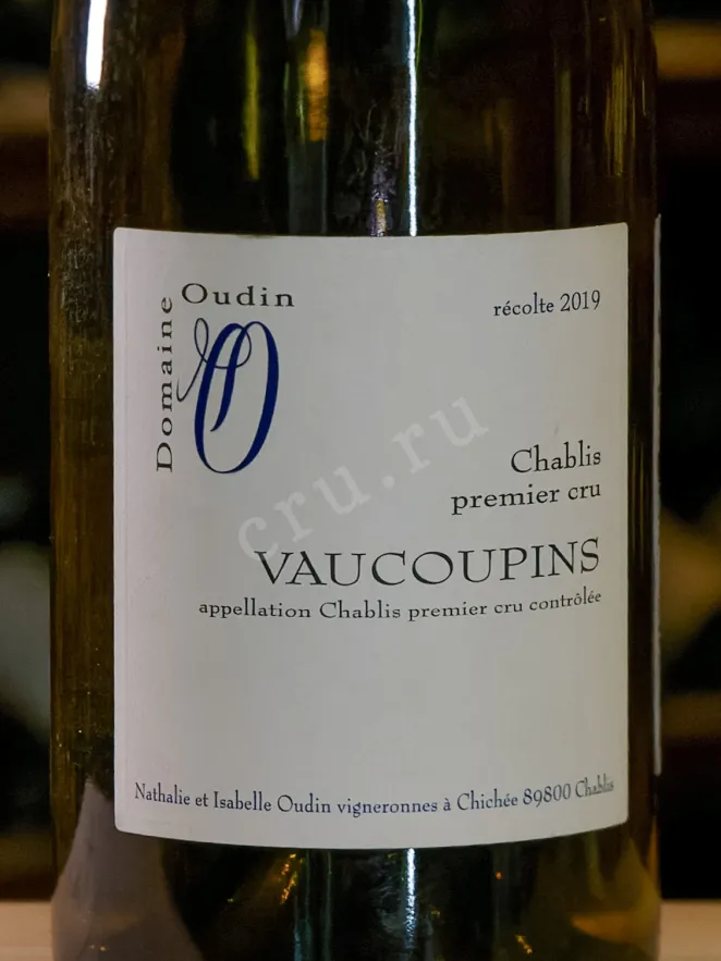 В магазине Крю Профи Domaine Oudin Chablis 1er Cru Vaucoupin 2019 0.75 л
