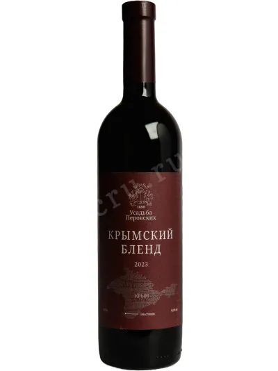Вино Усадьба Перовских Крымский Бленд 2023 0.75 л