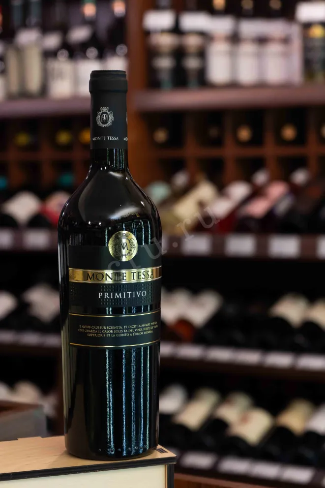 В магазине Крю Профи Monte Tessa Primitivo 2022 0.75 л
