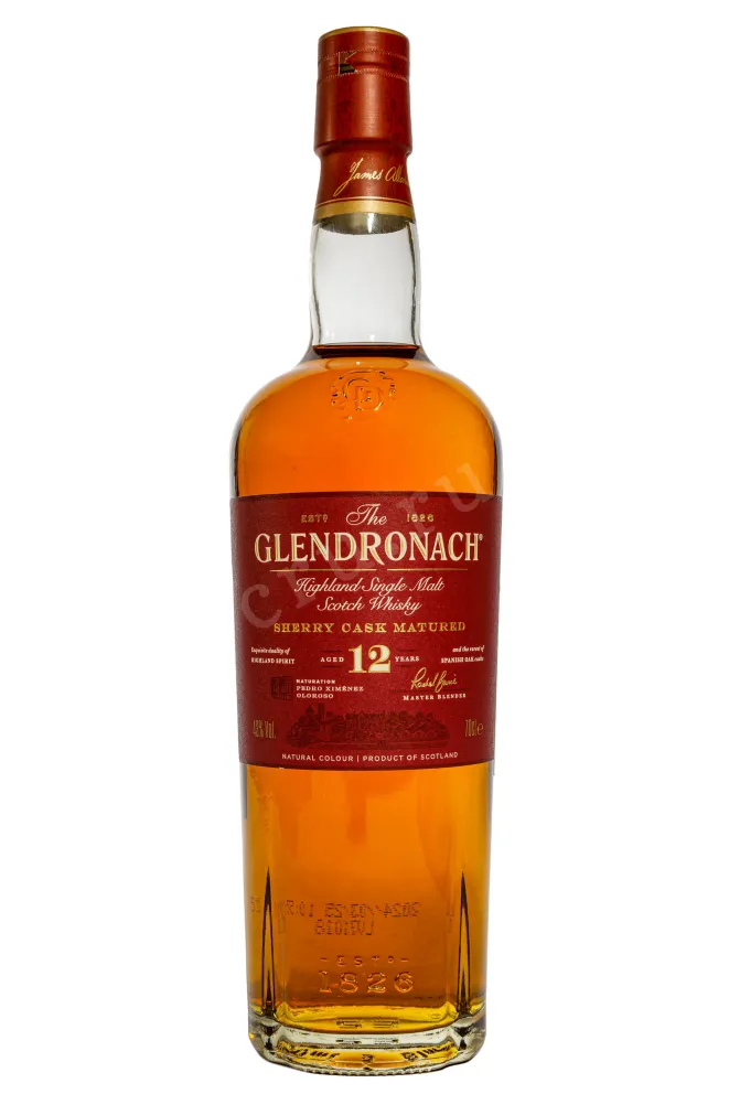Бутылка Glendronach 12 years in gift box 0.7 л