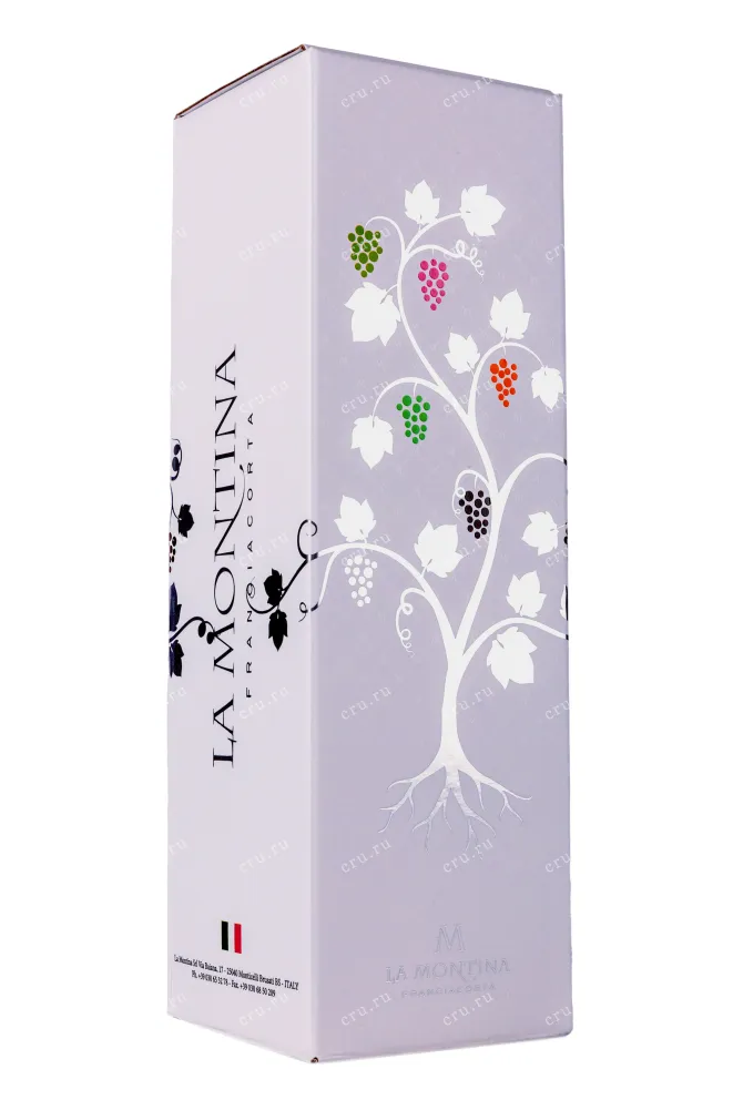 Подарочная коробка Montina Franciacorta Brut in gift box 2023 0.75 л