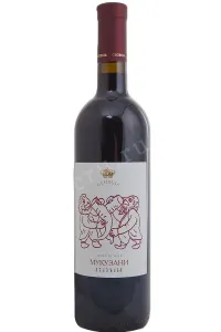 Вино Tsarskoe Mukuzani 2014 0.75 л