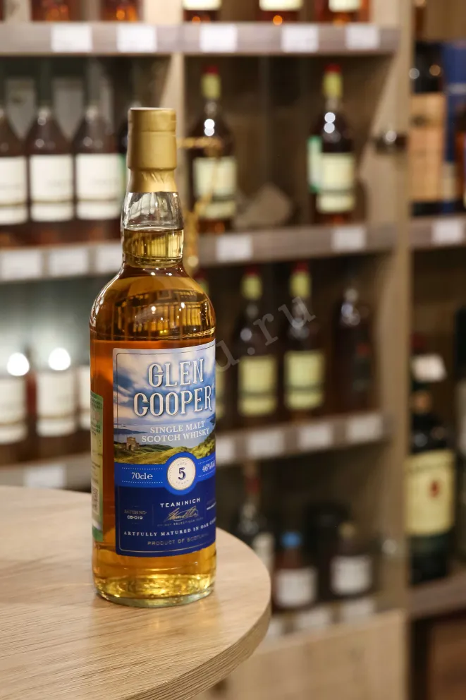 В магазине Крю Профи Single Malt Glen Cooper 5 years 0.7 л