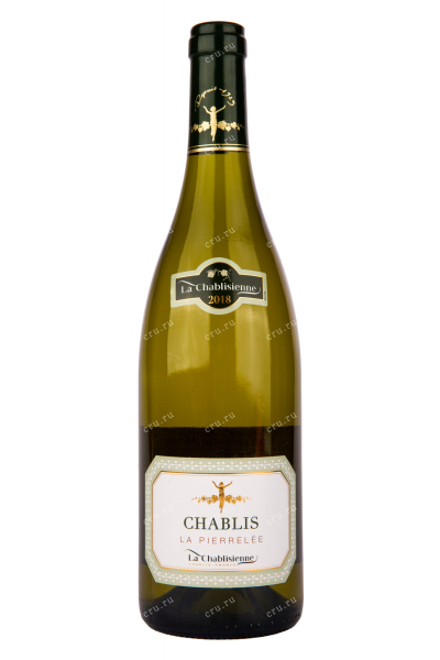 Вино La Chablisienne Chablis АОС La Pierrelee 2018 0.75 л
