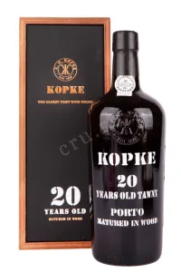 Портвейн Kopke 20 years with gift box 2004 0.75 л