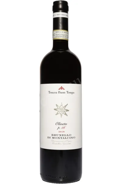 Вино Tenuta Buon Tempo Brunello Di Montalcino p.56 DOCG 2018 0.75 л